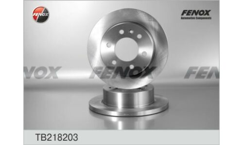 Диск тормозной | зад прав/лев Fenox, арт. TB218203