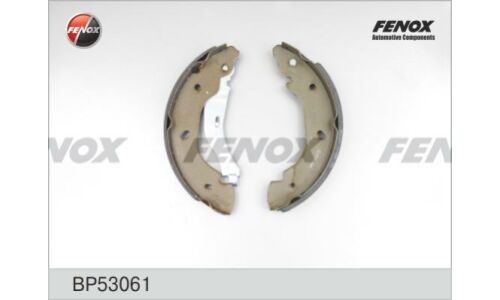 Колодки тормозные барабанные Fenox, комплект на ось (4 шт), арт. BP53061