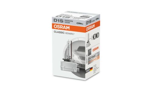 Лампа ксеноновая Osram Classic Xenarc D1S (PK32d-2), 85В, 35Вт, 4150К, 1 шт, арт. 66140CLC