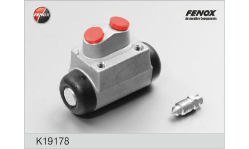 Рабочий тормозной цилиндр Fenox, задний, правый, арт. K19178
