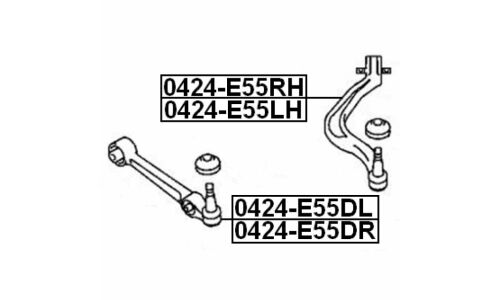 Рычаг подвески Febest, арт. 0424-E55DR
