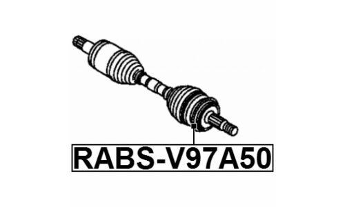 Кольцо abs | прав/лев Febest, арт. RABS-V97A50