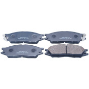 Колодки тормозные дисковые Febest передние, комплект на ось (4 шт), арт. 0201-K11F