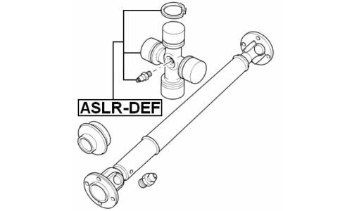 Крестовина карданного вала 27x75 Febest, арт. ASLR-DEF
