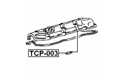 Уплотнитель свечного колодца Febest TCP003