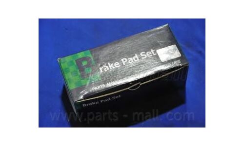 Колодки тормозные дисковые Parts-Mall, передние, комплект на ось (4 шт), арт. PKC-008