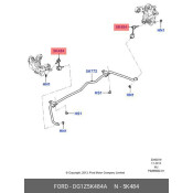 Стойка стабилизатора (линк) Ford, задняя, правая, арт. DG1Z5K484A