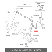 Стойка стабилизатора (линк) Hyundai/Kia, передняя, арт. 548303U000