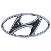 Эмблема на решётку радиатора Hyundai/Kia, логотип «Hyundai», арт. 86363-1R000