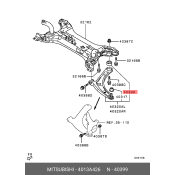 Сайлентблок переднего рычага Mitsubishi, арт. 4013A426