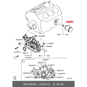 Фильтр масляный Mitsubishi, арт. 1230A152