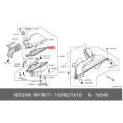Фильтр воздушный Nissan, арт. 16546-3TA1B