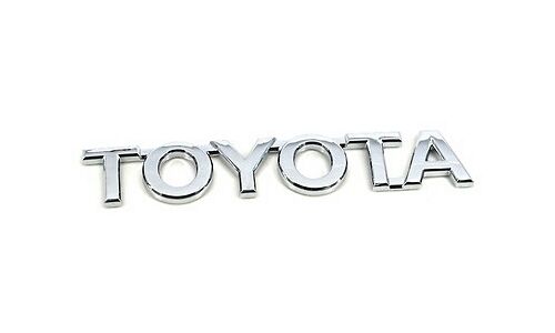 Эмблема на заднюю дверь Toyota, буквы «Toyota», арт. 75441-42080