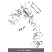 Фильтр воздушный VAG, арт. 8K0133843M