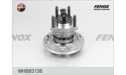 Ступица колеса Fenox, с подшипником, задняя, арт. WHB83136