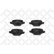 Колодки тормозные дисковые Stellox, задние, для Fiat Punto, комплект на ось (4 шт), арт. 738 000-SX