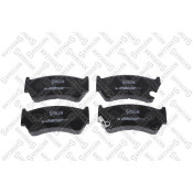 Колодки тормозные дисковые Stellox, передние, для Nissan Almera, комплект на ось (4 шт), арт. 603 002-SX