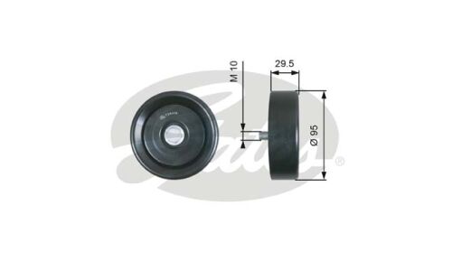 Ролик привода вспомогательного оборудования Gates DriveAlign обводной, арт. T36419