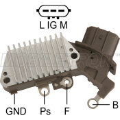 Реле-регулятор генератора Mobiletron, арт. VR-H2005-65
