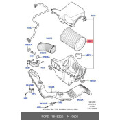 Фильтр воздушный Ford, арт. 1 848 220