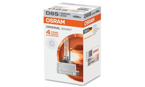 Лампа ксеноновая Osram Xenarc Original D8S (PK32d-1), 42В, 35Вт, 3200К, 1 шт, арт. 66548