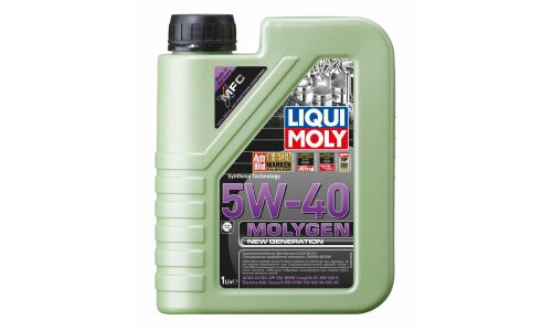 Масло моторное Liqui Moly Molygen New Generation 5w40 синтетическое, API SN, ACEA A3/B4, универсальное, 1л, арт. 8576/9053