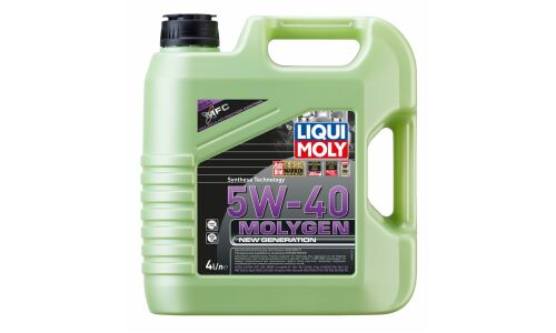 Масло моторное Liqui Moly Molygen New Generation 5w40 синтетическое, API SN, ACEA A3/B4, универсальное, 4л, арт. 8578/9054