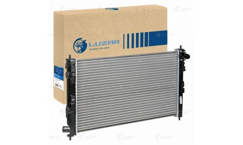 Радиатор охлаждения двигателя Luzar, для Mitsubishi Lancer X, арт. LRc 11197