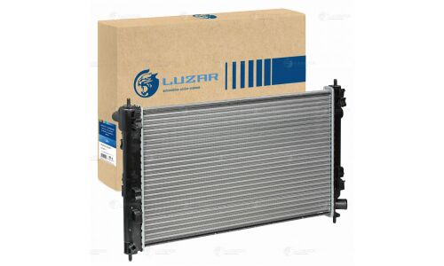 Радиатор охлаждения двигателя Luzar, для Mitsubishi Lancer X, арт. LRc 11197
