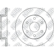 Диск тормозной NiBK, арт. RN1431