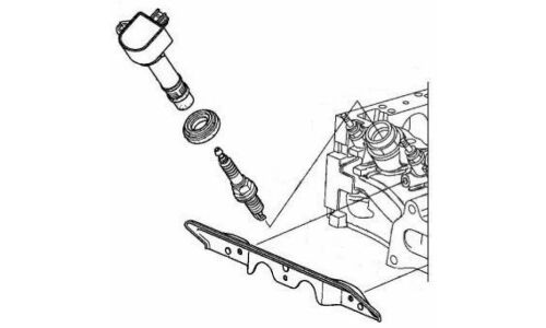 Кольцо уплотнительное свечного колодца Febest, арт. HCP-002
