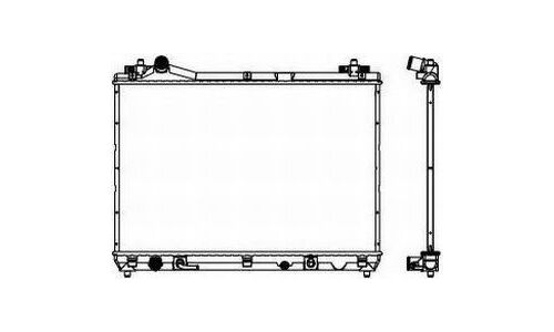 Радиатор охлаждения двигателя Sakura, арт. 34318501