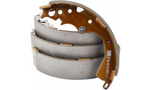 Колодки тормозные барабанные SB NAGAMOCHI, комплект на ось (4 шт), арт. BS21378