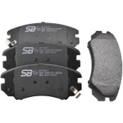Колодки тормозные дисковые SB NAGAMOCHI, передние, комплект на ось (4 шт), арт. BP10377