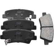 Колодки тормозные дисковые SB NAGAMOCHI, задние, комплект на ось (4 шт), арт. BP11538