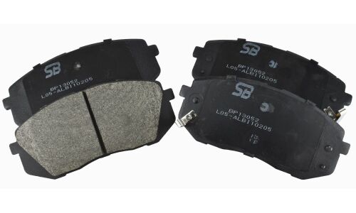 Колодки тормозные дисковые SB NAGAMOCHI, передние, комплект на ось (4 шт), арт. BP13052