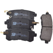 Колодки тормозные дисковые SB NAGAMOCHI, задние, комплект на ось (4 шт), арт. BP20554