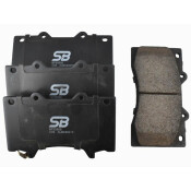 Колодки тормозные дисковые SB NAGAMOCHI, передние, комплект на ось (4 шт), арт. BP20555