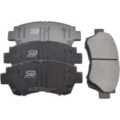 Колодки тормозные дисковые SB NAGAMOCHI, передние, комплект на ось (4 шт), арт. BP21228