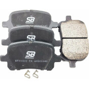 Колодки тормозные дисковые SB NAGAMOCHI, передние, комплект на ось (4 шт), арт. BP21401
