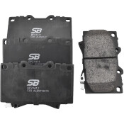 Колодки тормозные дисковые SB NAGAMOCHI, передние, комплект на ось (4 шт), арт. BP21411