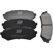 Колодки тормозные дисковые SB NAGAMOCHI, задние, комплект на ось (4 шт), арт. BP21412