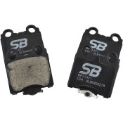 Колодки тормозные дисковые SB NAGAMOCHI, задние, комплект на ось (4 шт), арт. BP21421