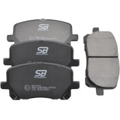 Колодки тормозные дисковые SB NAGAMOCHI, передние, комплект на ось (4 шт), арт. BP21470