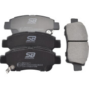 Колодки тормозные дисковые SB NAGAMOCHI, передние, комплект на ось (4 шт), арт. BP21471