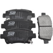 Колодки тормозные дисковые SB NAGAMOCHI, передние, комплект на ось (4 шт), арт. BP21472
