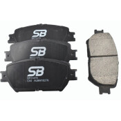 Колодки тормозные дисковые SB NAGAMOCHI, передние, комплект на ось (4 шт), арт. BP21479