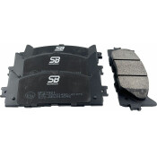 Колодки тормозные дисковые SB NAGAMOCHI, передние, комплект на ось (4 шт), арт. BP21521