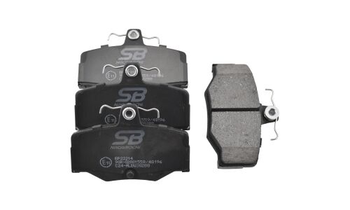 Колодки тормозные дисковые SB NAGAMOCHI, задние, комплект на ось (4 шт), арт. BP22214