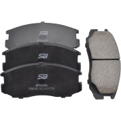 Колодки тормозные дисковые SB NAGAMOCHI, передние, комплект на ось (4 шт), арт. BP23285